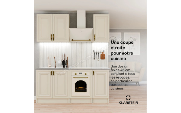 KLARSTEIN Victoria 45 Cr&egrave;me - Mise en situation