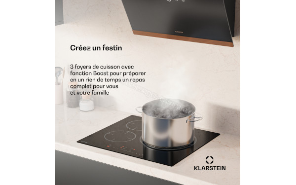 KLARSTEIN Delicatessa Paella Noir - Appareil encastr&eacute;