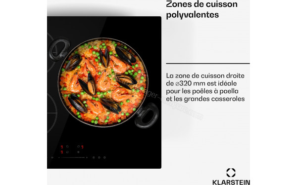 KLARSTEIN Delicatessa Paella Noir - Mise en situation