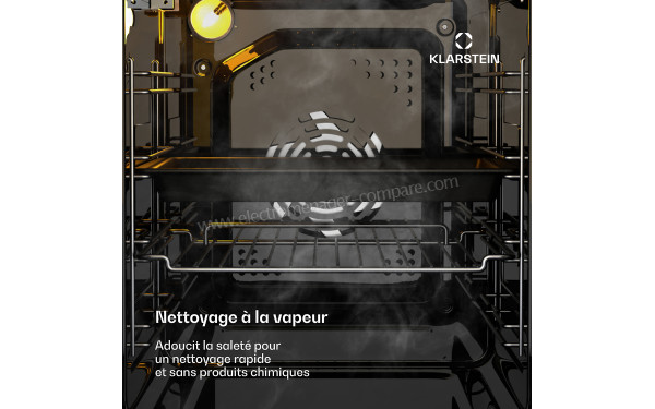 KLARSTEIN SmartSlim Blanc - Vue de l'int&eacute;rieur