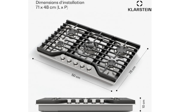 KLARSTEIN Turbocast 5 75 - Dimensions