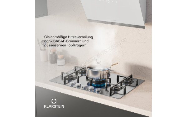 KLARSTEIN Illuminosa 5 Inox - Appareil encastr&eacute;