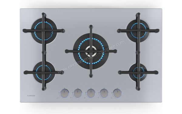 KLARSTEIN Illuminosa 5 Inox - Vue du dessus