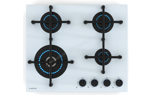 KLARSTEIN Illuminosa 4 Blanc - Vue du dessus