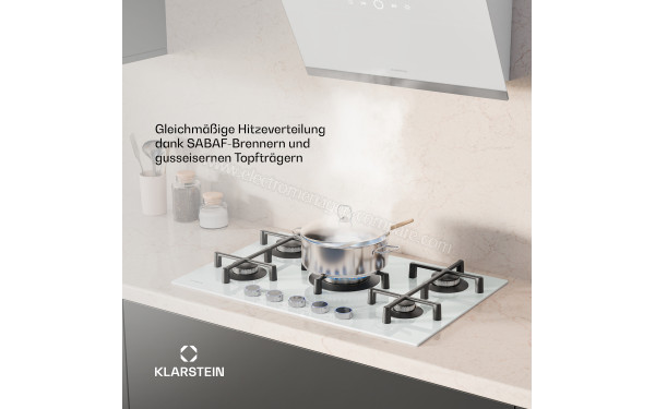 KLARSTEIN Illuminosa 5 Blanc - Appareil encastr&eacute;