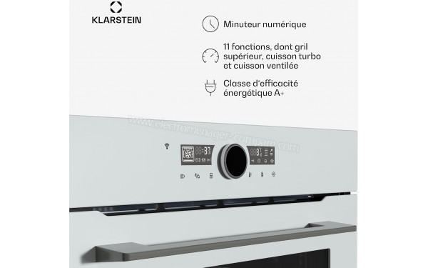 KLARSTEIN Illuminosa Smart Blanc - Panneau de commandes