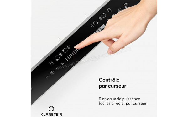 KLARSTEIN DualTone Flex Blanc - Panneau de commandes