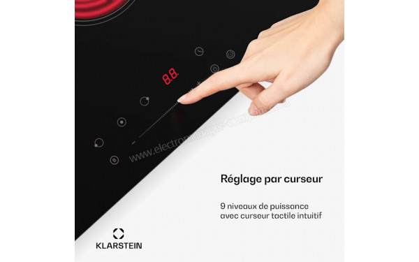 KLARSTEIN CeramEase Slim VTC 3 - &Eacute;cran tactile