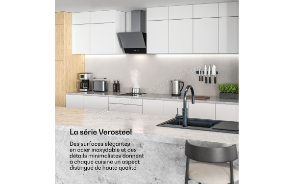 KLARSTEIN Verosteel 30 Vitroc&eacute;ramique Noir - Mise en situation