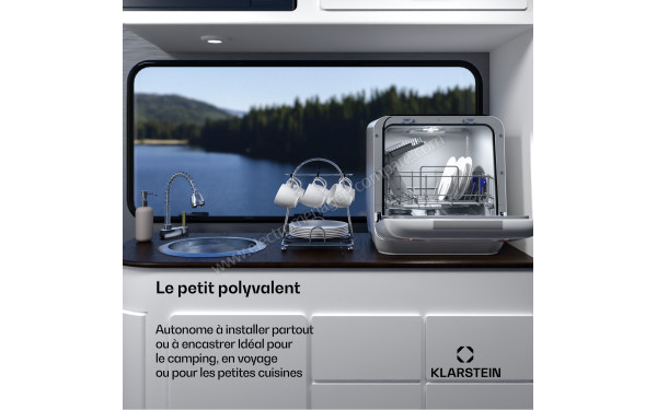 KLARSTEIN Aquatica Blanc 2025 - Mise en situation