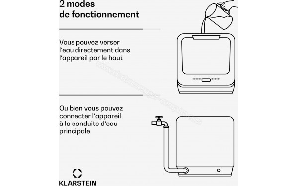 KLARSTEIN Aquatica Blanc 2025 - Mise en situation