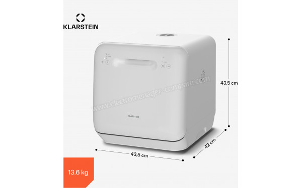 KLARSTEIN Aquatica Blanc 2025 - Dimensions