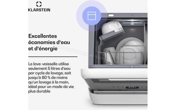 KLARSTEIN Amazonia Mini Noir et Blanc 2025 - Mise en situation