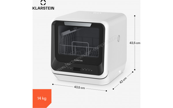 KLARSTEIN Amazonia Mini Noir et Blanc 2025 - Dimensions