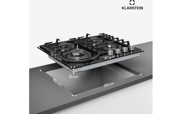 KLARSTEIN Ignito Timer Noir - Dimensions