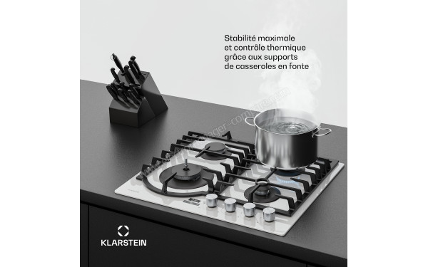 KLARSTEIN Ignito Timer Blanc - Appareil encastr&eacute;
