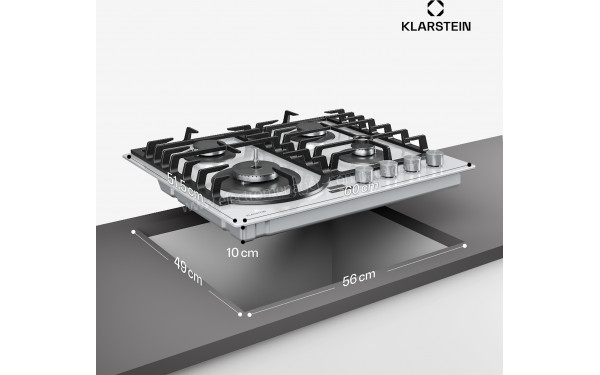 KLARSTEIN Ignito Timer Blanc - Dimensions