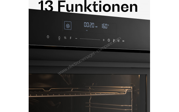 KLARSTEIN Velaire 74L Noir - Vue des programmes