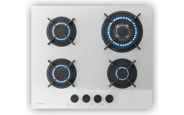 KLARSTEIN Velaire 60 Gaz Blanc - Vue du dessus