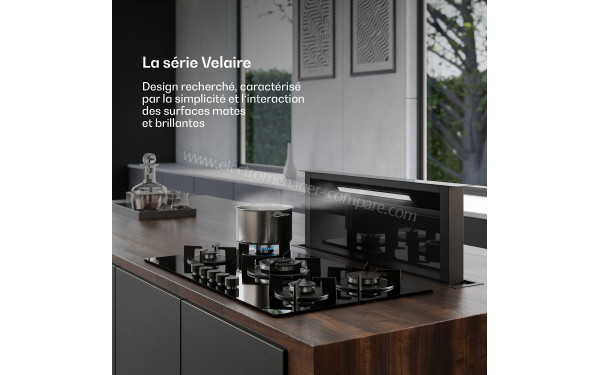 KLARSTEIN Velaire 90 Gaz Noir - Mise en situation