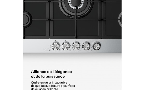 KLARSTEIN Verosteel 90 Gaz Argent - Panneau de commandes