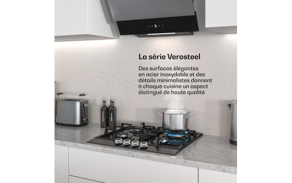 KLARSTEIN Verosteel 60 Gaz Noir - Mise en situation