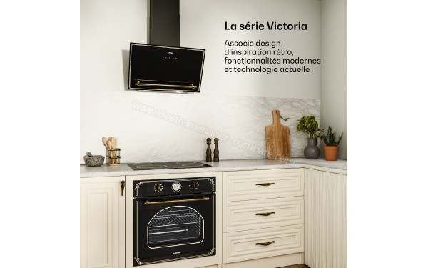 KLARSTEIN Victoria 60 Vitroc&eacute;ramique Noir - Mise en situation