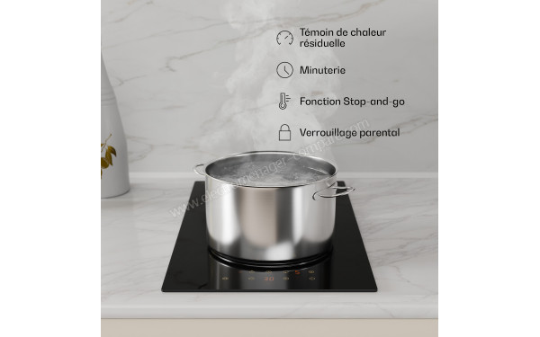 KLARSTEIN Victoria 30 Vitroc&eacute;ramique Noir - Mise en situation