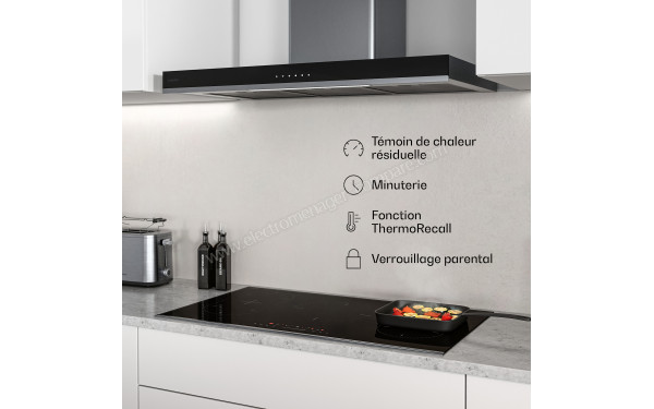 KLARSTEIN Verosteel 90 Induction Noir - Mise en situation