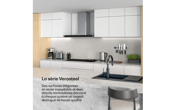 KLARSTEIN Verosteel 90 Induction Noir - Mise en situation