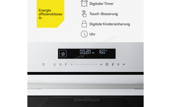 KLARSTEIN Velaire 74L Blanc - Panneau de commandes