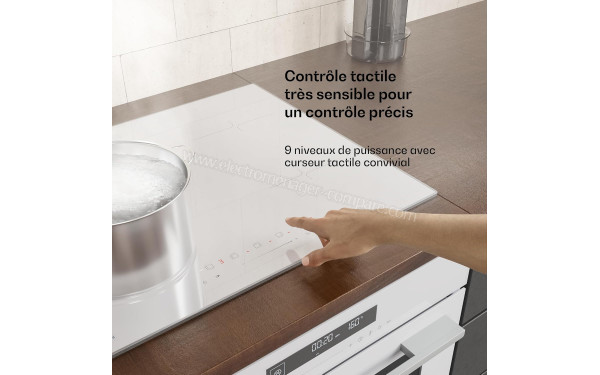KLARSTEIN Velaire 60 Induction Blanc - Mise en situation