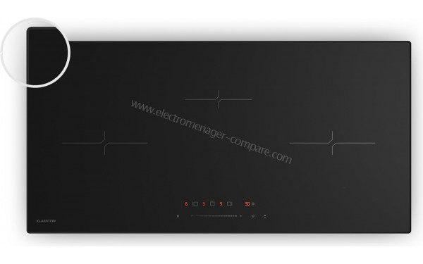 KLARSTEIN Velaire Slim 80 Noir - Vue du dessus