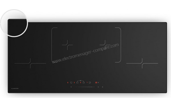 KLARSTEIN Velaire Slim 90 Noir - Vue du dessus