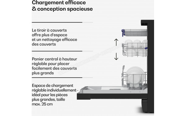 KLARSTEIN Velaire 60 cm Noir Pose-Libre - Mise en situation