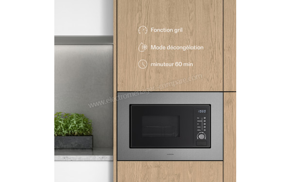 KLARSTEIN Verosteel 700W Inox - Appareil encastr&eacute;