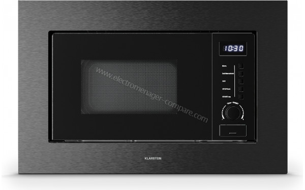 KLARSTEIN Verosteel 700W Noir - Vue de face