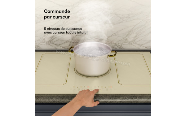 KLARSTEIN Victoria Induction 77 Cr&egrave;me - &Eacute;cran tactile