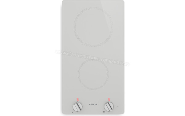 KLARSTEIN Kochheld 2 Blanc - Vue du dessus