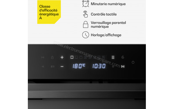 KLARSTEIN Velaire 49L Noir - Vue des programmes