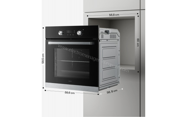 KLARSTEIN Verosteel 67L - Dimensions