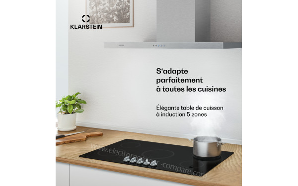KLARSTEIN Kochheld 5 Noir - Appareil encastr&eacute;