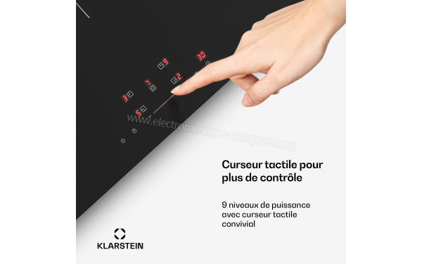 KLARSTEIN PowerGlide 90 Noir - &Eacute;cran tactile
