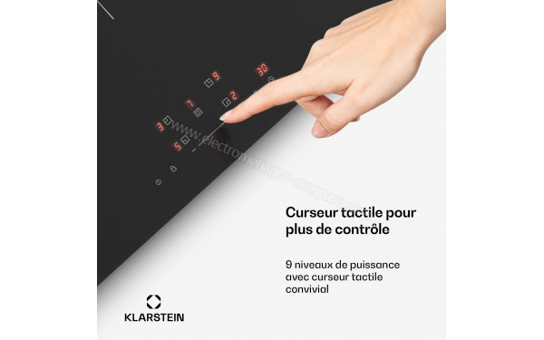 KLARSTEIN PowerGlide 90 Noir Mat - &Eacute;cran tactile