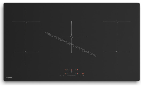 KLARSTEIN PowerGlide 90 Noir Mat - Vue du dessus