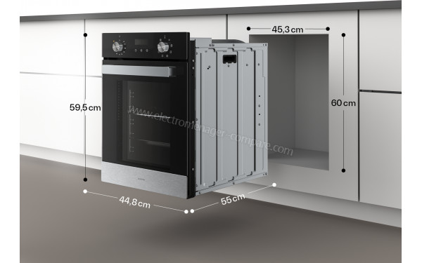 KLARSTEIN Verosteel 49L - Dimensions
