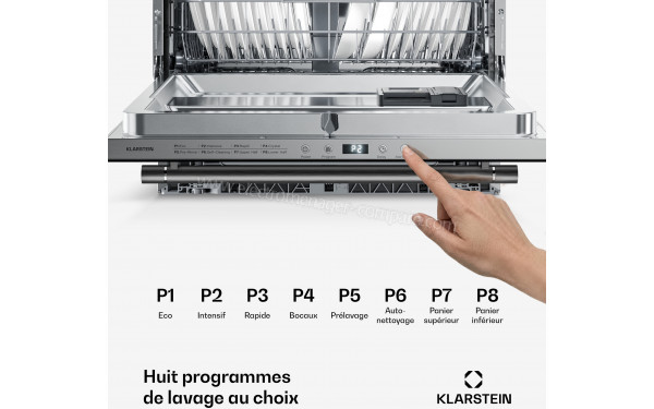 KLARSTEIN Luxara - Panneau de commandes