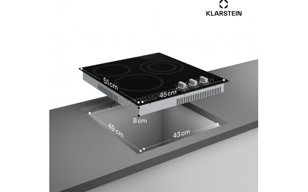KLARSTEIN EasyCook 45 - Dimensions