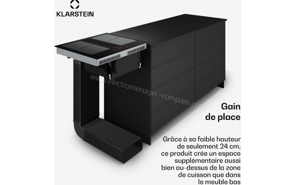 KLARSTEIN Full House 60 Noir - Mise en situation