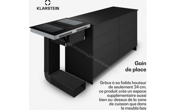 KLARSTEIN Full House 70 Noir - Mise en situation